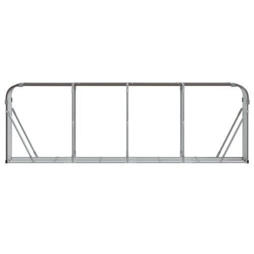 Log Holder Brown 300x45x100cm Galvanised Steel - Image 4