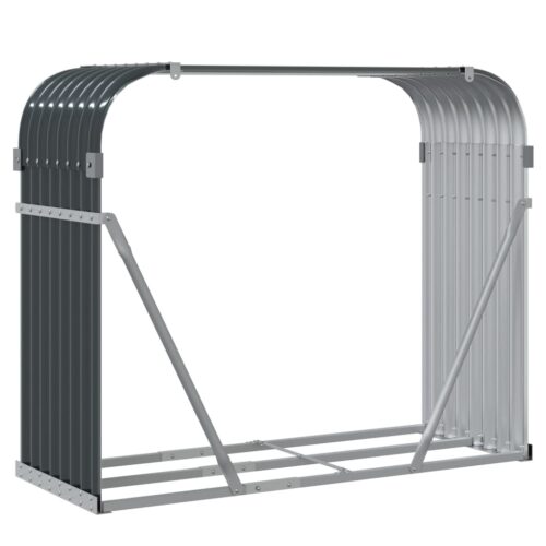 Log Holder Anthracite 120x45x100cm Galvanised Steel - Image 6