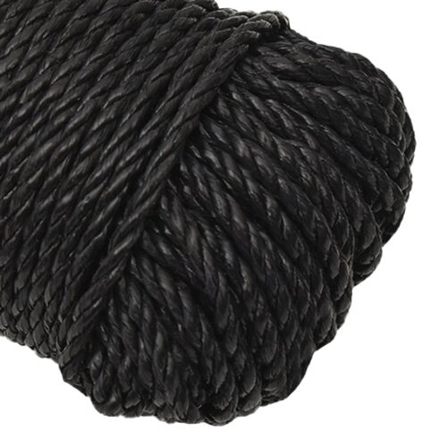 Black Poly Rope 6mm 25M Polypropylene - Image 4