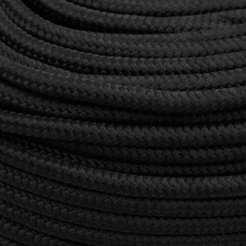 Boat Rope Full Black 6mm 25M Polypropylene - Image 4