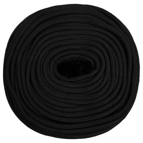 Black Poly Rope 6mm 50M Polyester - Image 3