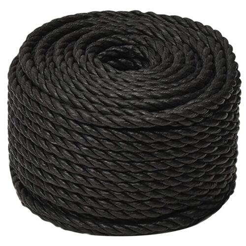Black Poly Rope 12mm 25M Polypropylene - Image 2