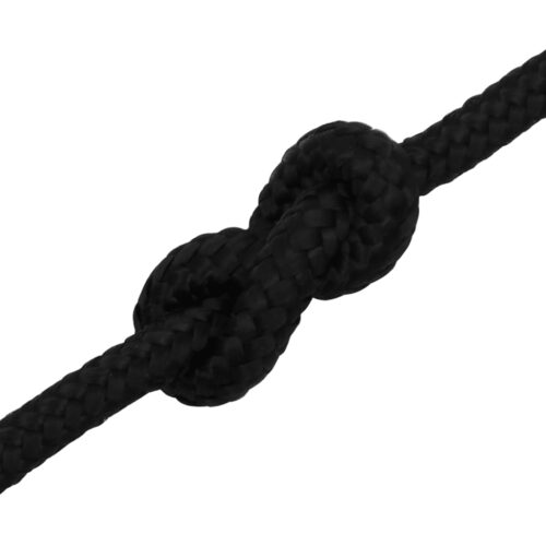 Black Poly Rope 10mm 50M Polyester - Image 5