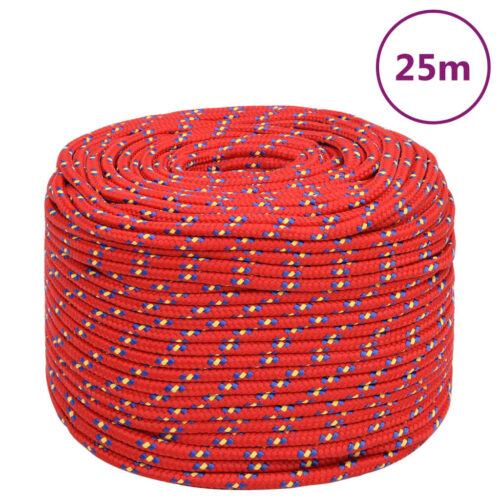 Boat Rope Red 6mm 25M Polypropylene - Image 7
