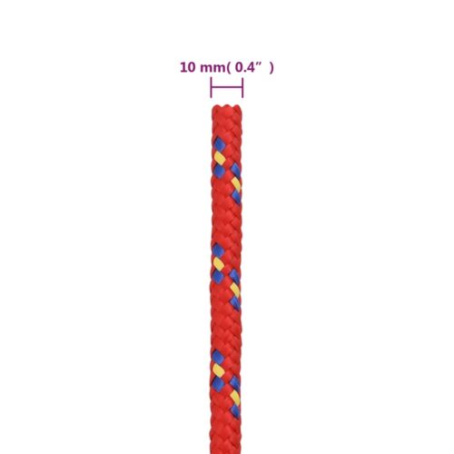 Boat Rope Red 10mm 25M Polypropylene - Image 6