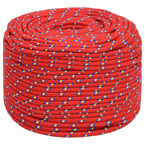 Boat Rope Red 8mm 25M Polypropylene - Image 2