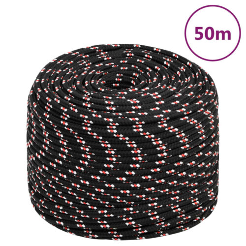 Boat Rope Black 6mm 50M Polypropylene - Image 7