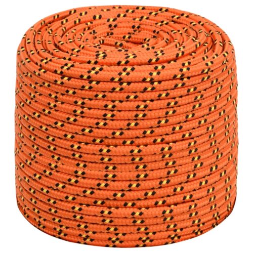 Boat Rope Orange 6mm 50M Polypropylene - Image 2