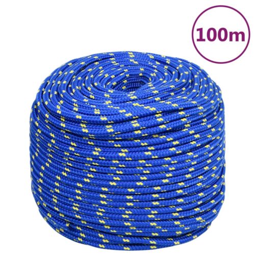 Boat Rope Blue 10mm 100M Polypropylene