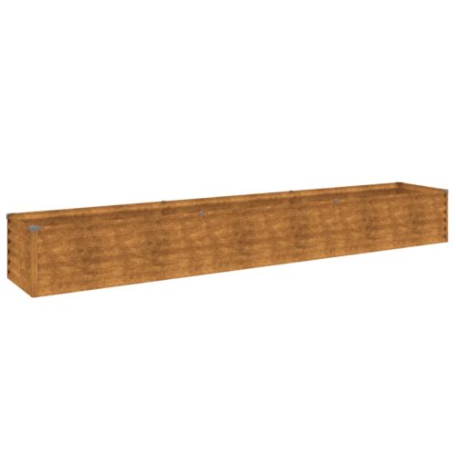 Raised Garden Bed 291x50x36cm Corten Steel