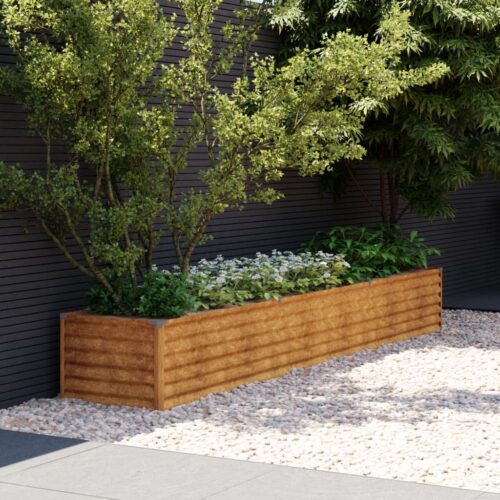 Raised Garden Bed 291x50x36cm Corten Steel - Image 2
