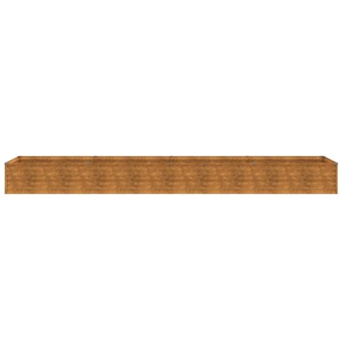 Raised Garden Bed 386x50x36cm Corten Steel - Image 4
