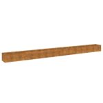Raised Garden Bed 580x50x36cm Corten Steel
