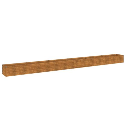 Raised Garden Bed 580x50x36cm Corten Steel - Image 8