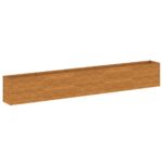 Raised Garden Bed 482x50x69cm Corten Steel