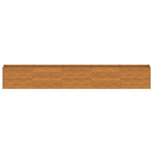 Raised Garden Bed 482x50x69cm Corten Steel - Image 4