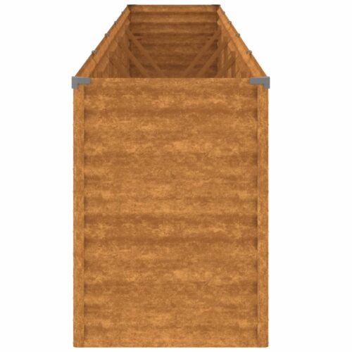 Raised Garden Bed 482x50x69cm Corten Steel - Image 5