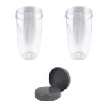For Nutribullet 2 Tall Cups 2 Stay Fresh Lid For Nutri 600 and 900 Models