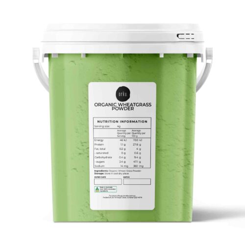 400g Orku Organic Wheatgrass Powder Tub 100% Pure Wheat Grass Leaf Superfood
