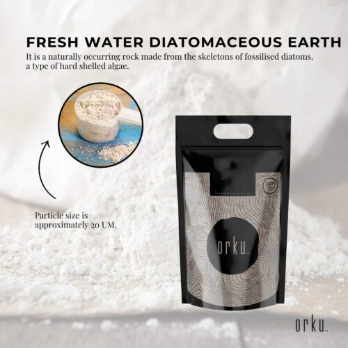 5Kg Organic Fine Diatomaceous Earth Food Grade Fossil Shell Flour Powder - Image 3