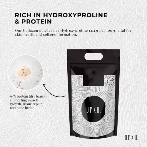 5Kg Collagen Powder Bovine Hydrolysate Protein Peptide Supplement Unflavoured - Image 4