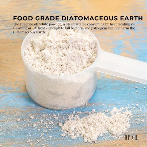 2Kg Organic Fine Diatomaceous Earth Food Grade Fossil Shell Flour Powder - Image 5