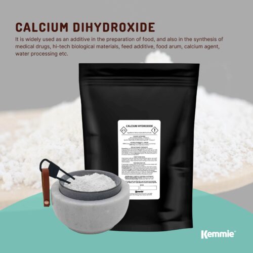 2Kg Food Grade Calcium Hydroxide Powder FCC Hydrated Slaked Pickling Lime - Image 4