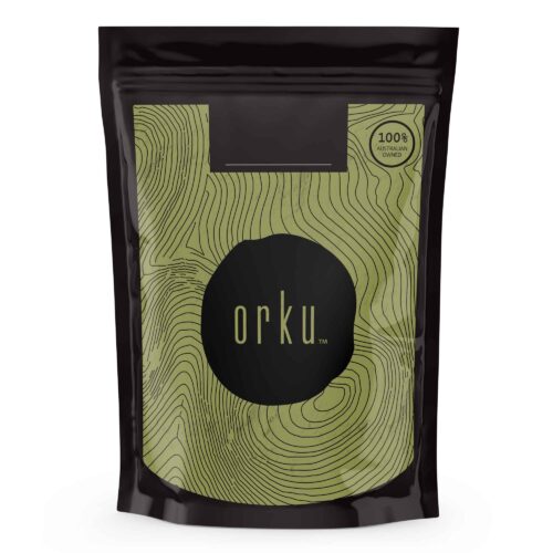 Orku 400g Organic Moringa Leaf Powder Food Grade Oleifera Drumstick Leaf