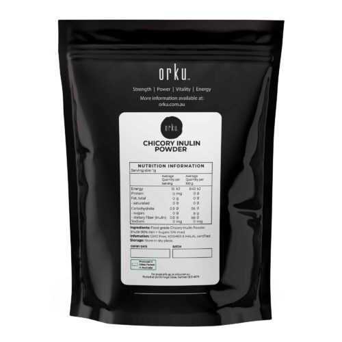 Orku 100g Chicory Root Inulin Powder Unflavoured Natural Prebiotic Fibre - Image 6