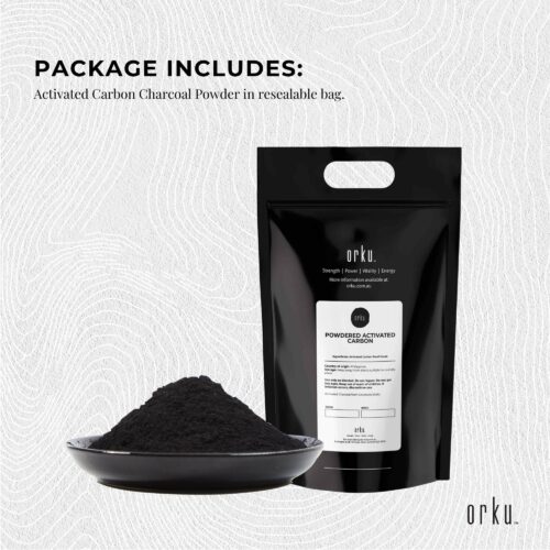 Orku 20Kg Activated Carbon Powder Coconut Charcoal Water Filtration - Image 2