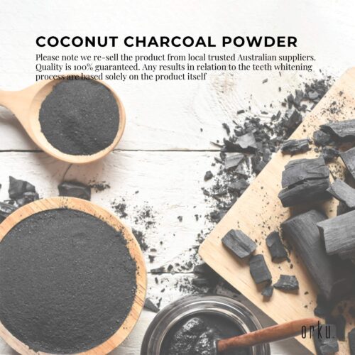 Orku 400g Activated Carbon Powder Coconut Charcoal Bucket Water Filtration - Image 6