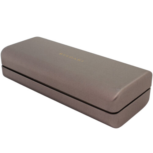 BVLGARI Vintage Eyewear Case Gold Clamshell Italian Designer Small Sunglasses - Image 5