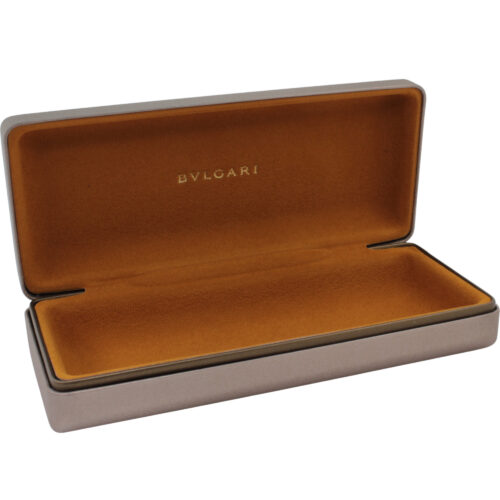 BVLGARI Vintage Eyewear Case Gold Clamshell Italian Designer Small Sunglasses - Image 7