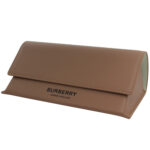 Burberry Designer Eyewear Case Large Brown Sunglasses Protection Womens Mens