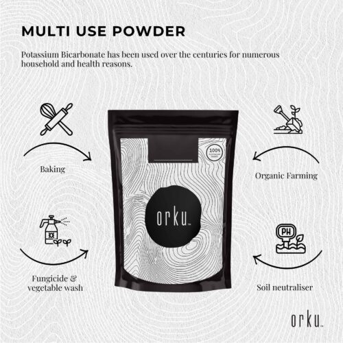 400g Organic Potassium Bicarbonate Powder Food Grade Pure FCC Brewing Baking - Image 2