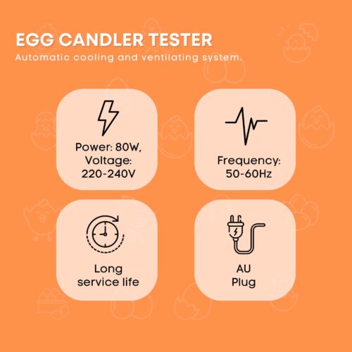 Electric 24 Egg Incubator Accessories Hatching Eggs Chicken Quail Duck - Image 7