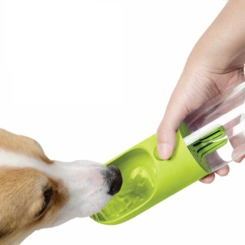 380ml Portable Pet Water Bottle with Filter Travel Drinking Cup For Dogs Cats - Image 2