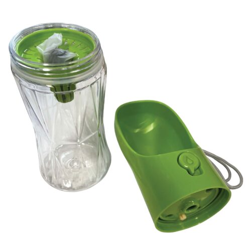 380ml Portable Pet Water Bottle with Filter Travel Drinking Cup For Dogs Cats - Image 3