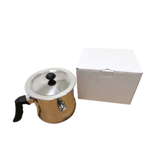 Bee Wax Melter Pot 1.4L Stainless Steel Double Boiler Candle Making Beekeeping - Image 5