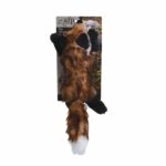 Dog Plush Toy Fox Squeaky Interactive Large Life Like Pet Puppy Play