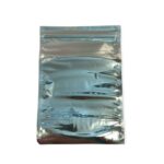 100x Resealable Aluminium Pouches 24x35cm Windowed Zip Close Food Storage Bag