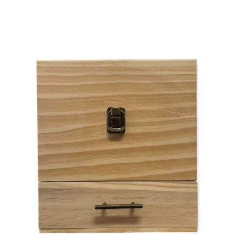 59 Slots Essential Oils Storage Box Wooden 3-Tier Bottle Holder - Image 3