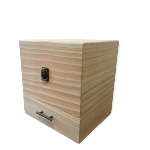 59 Slots Essential Oils Storage Box Wooden 3-Tier Bottle Holder - Image 10