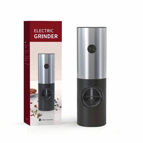 Electric Salt and Pepper Grinder 70ml One Press Battery Operated Shaker Mill