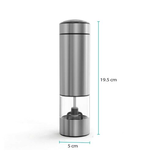 Electric Salt and Pepper Grinder One Press Battery Operated Shaker Mill - Image 2