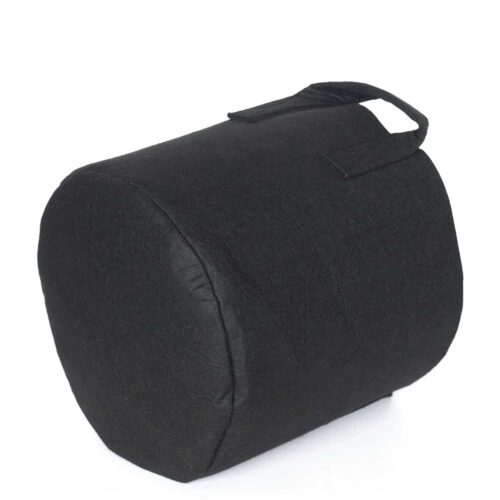 6 Pck 10 Gallon Fabric Flower Pots 38L Garden Planter Bags Black Felt Root Pouch - Image 2
