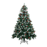 SANTACO Christmas Tree Snow Flocked 1.5M