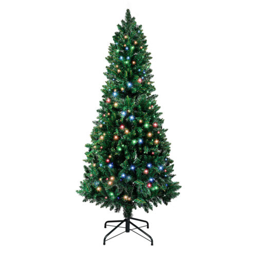 SANTACO Prelit Slim Pencil Christmas Tree 2.1M - Image 2