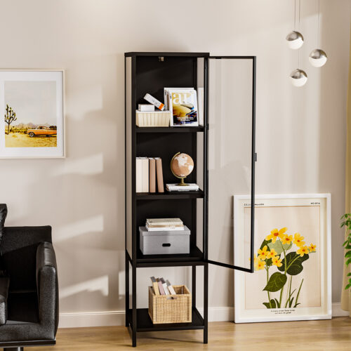 Stacked Glass Display Cabinet Collections Storage - Image 8