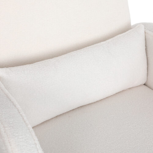 Levede Fleece Rocking Chair with footstool - Image 6